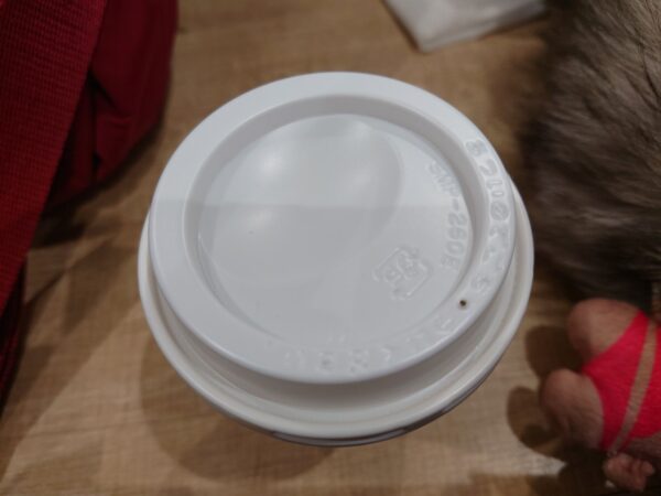 コーヒーのフタ